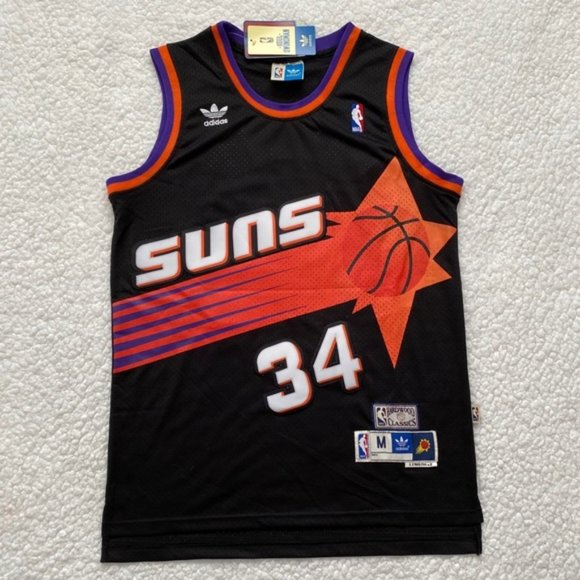 phoenix suns black throwback jersey